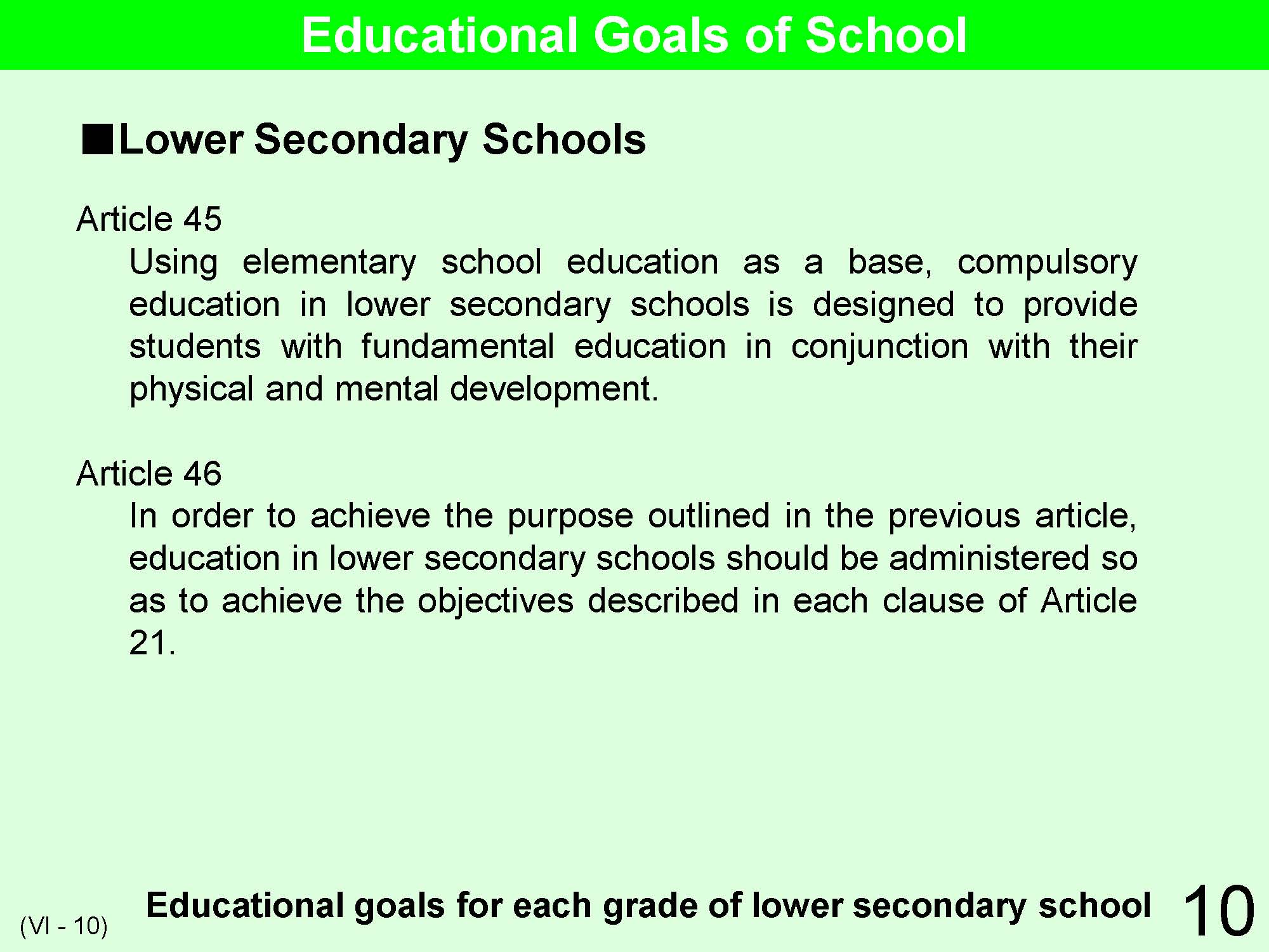 VI School Management