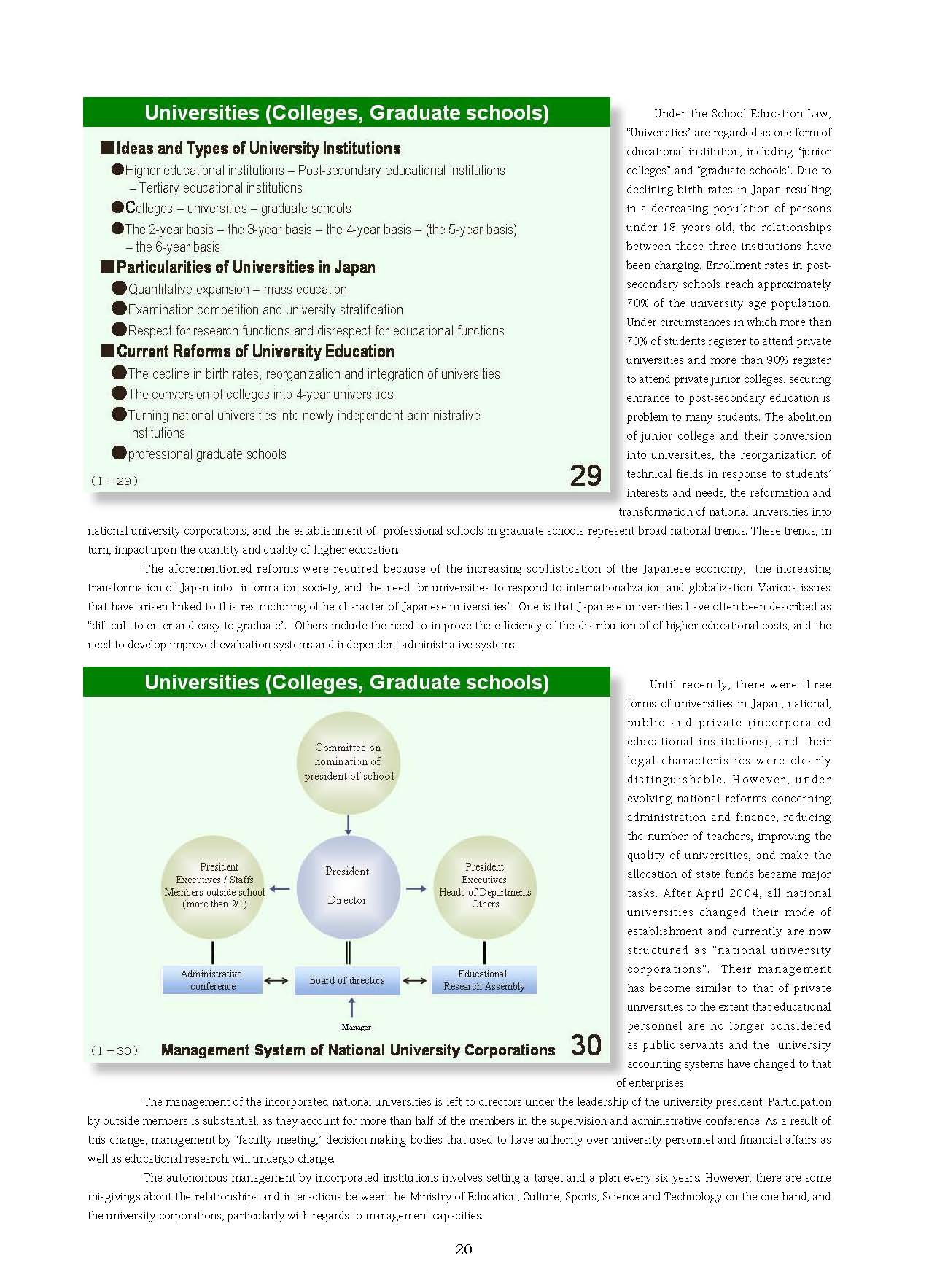  1 Outline of Japanese School System