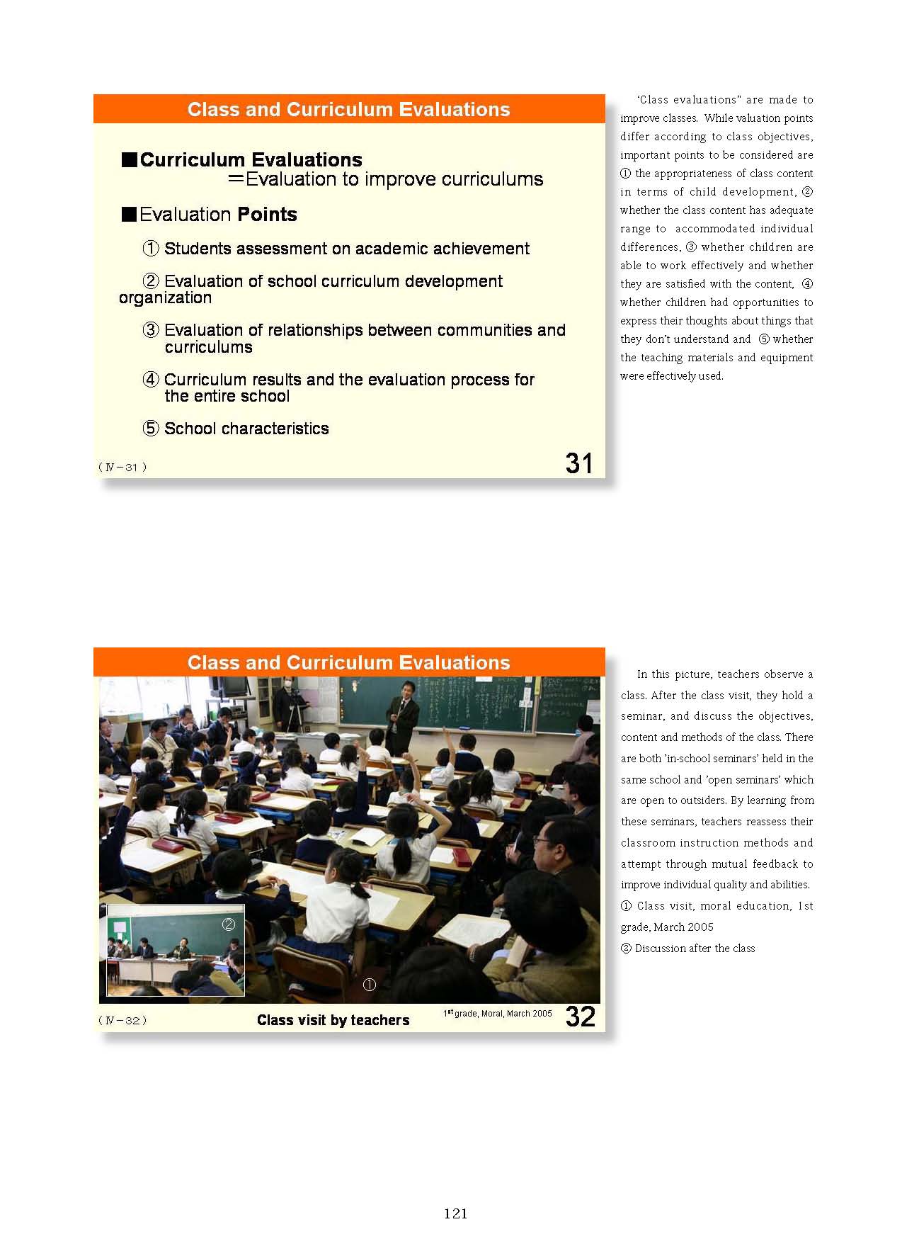  4. Organization and Implementation of Curriculum