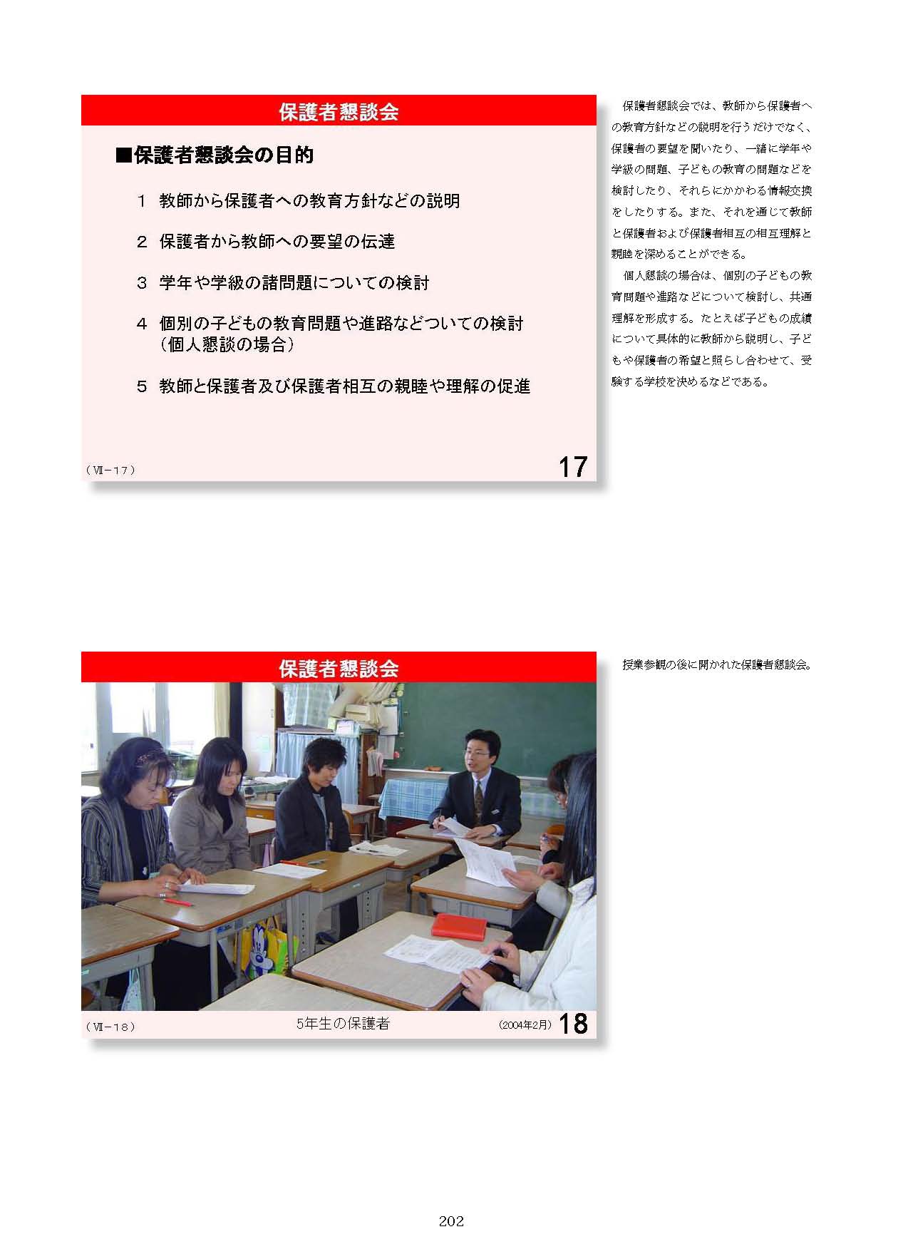 Ⅶ　学校と地域・保護者との連携