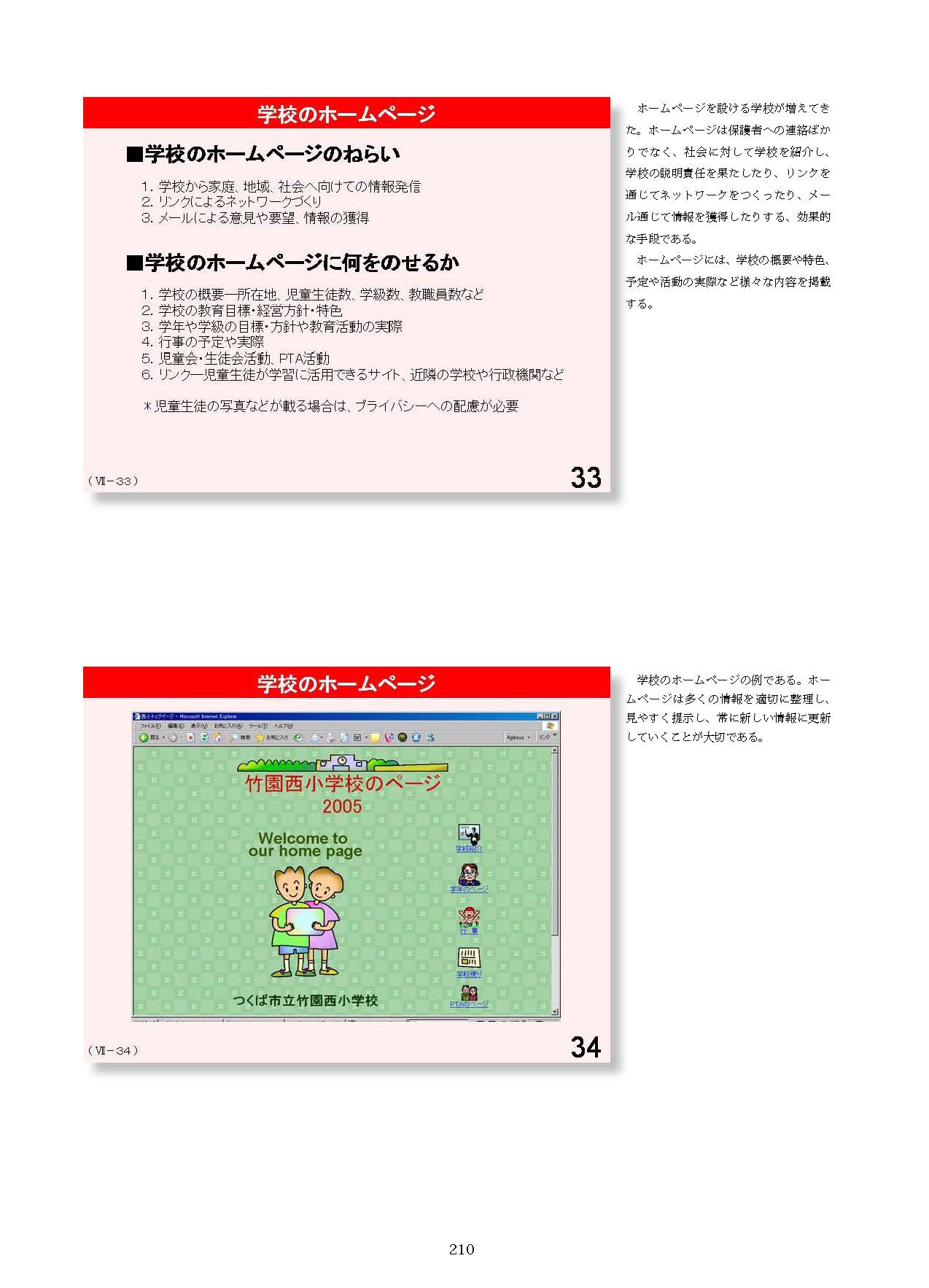 Ⅶ　学校と地域・保護者との連携