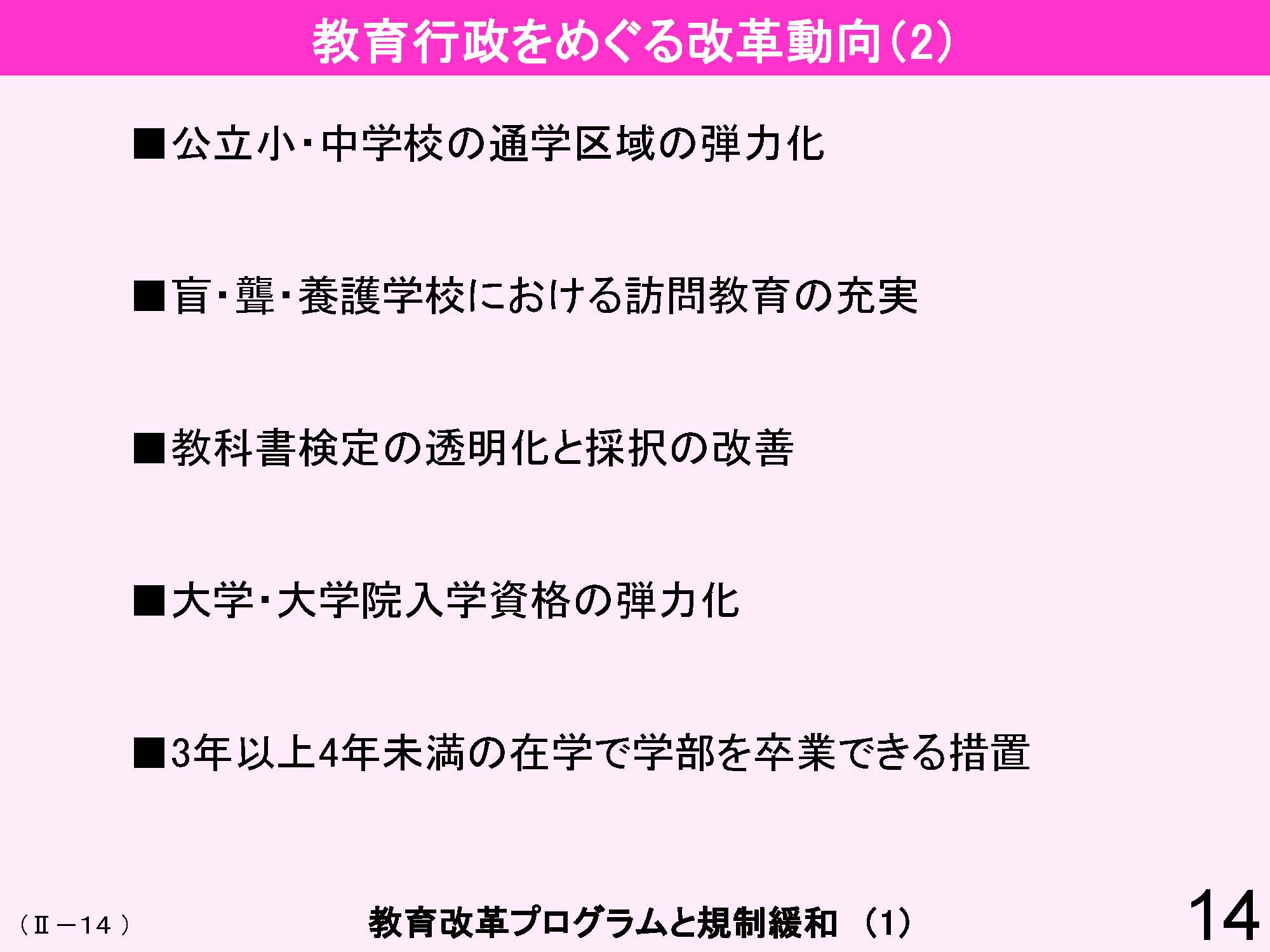 Ⅱ　日本の教育行財政