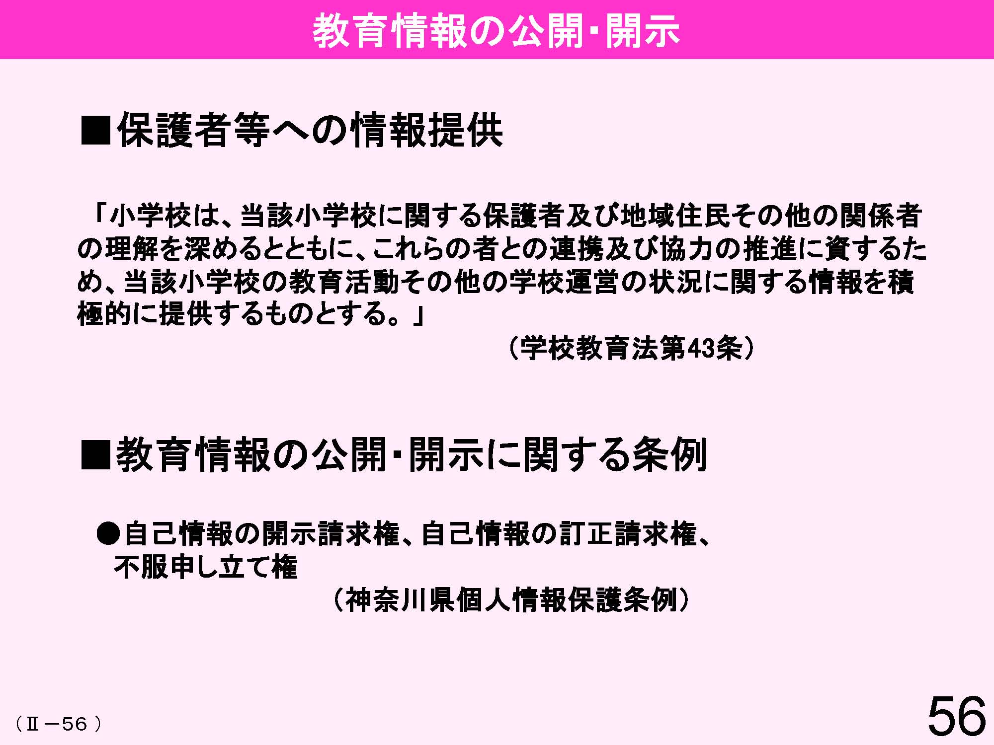 Ⅱ　日本の教育行財政