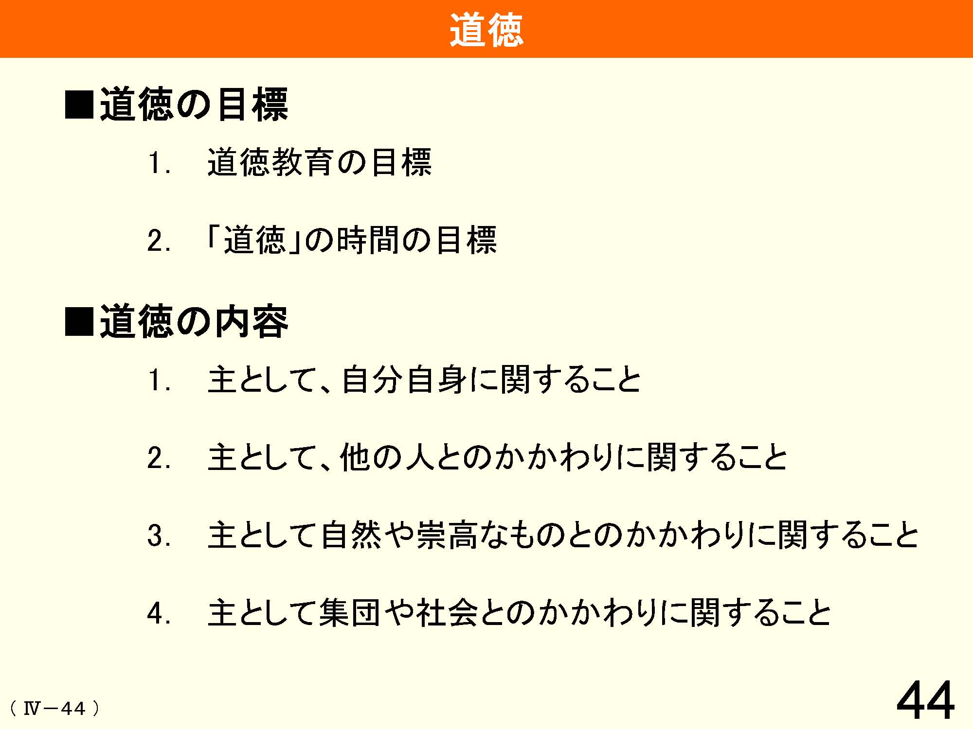 Ⅳ　教育課程の編成と実施