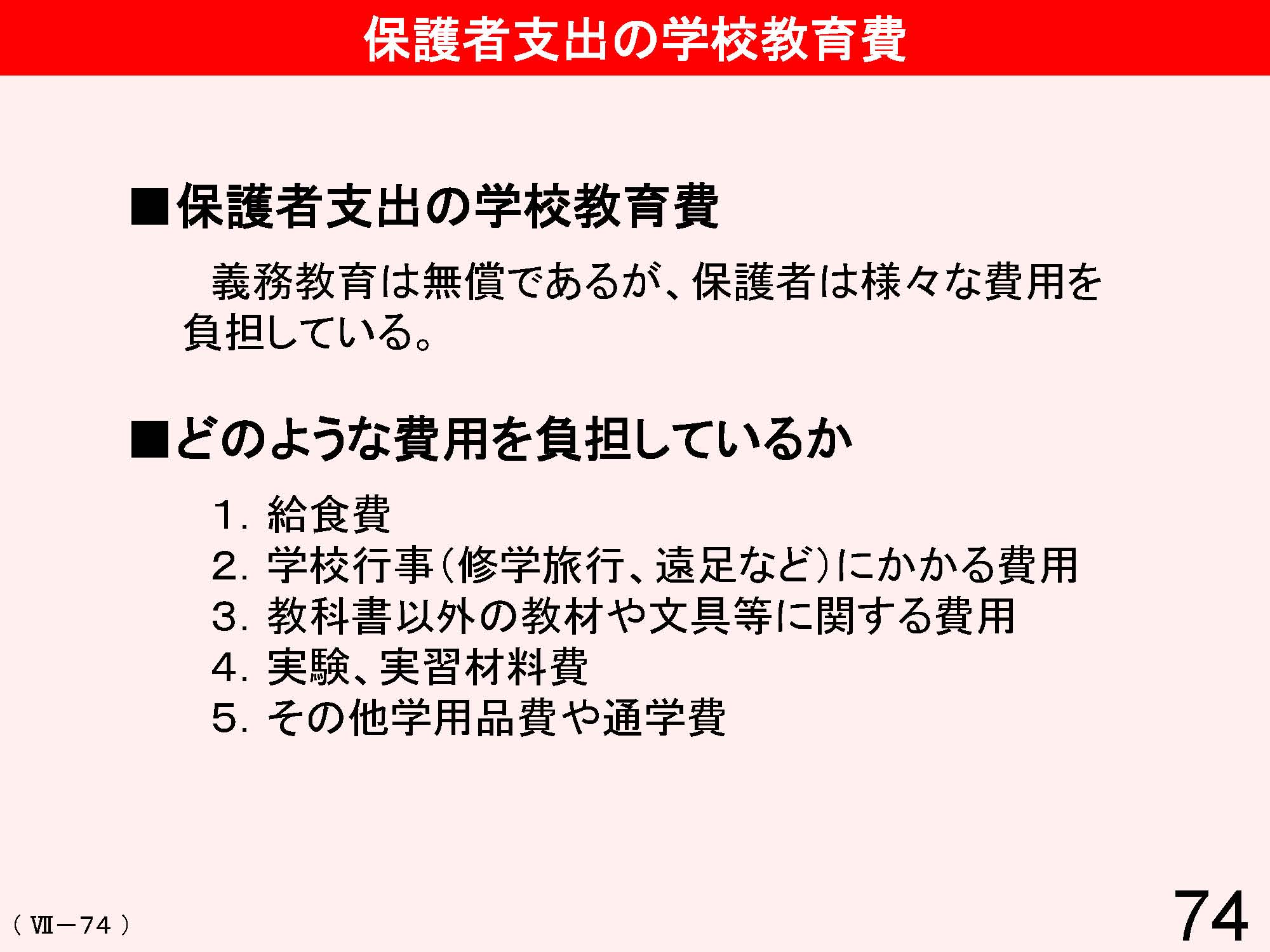 Ⅶ　学校と地域・保護者との連携