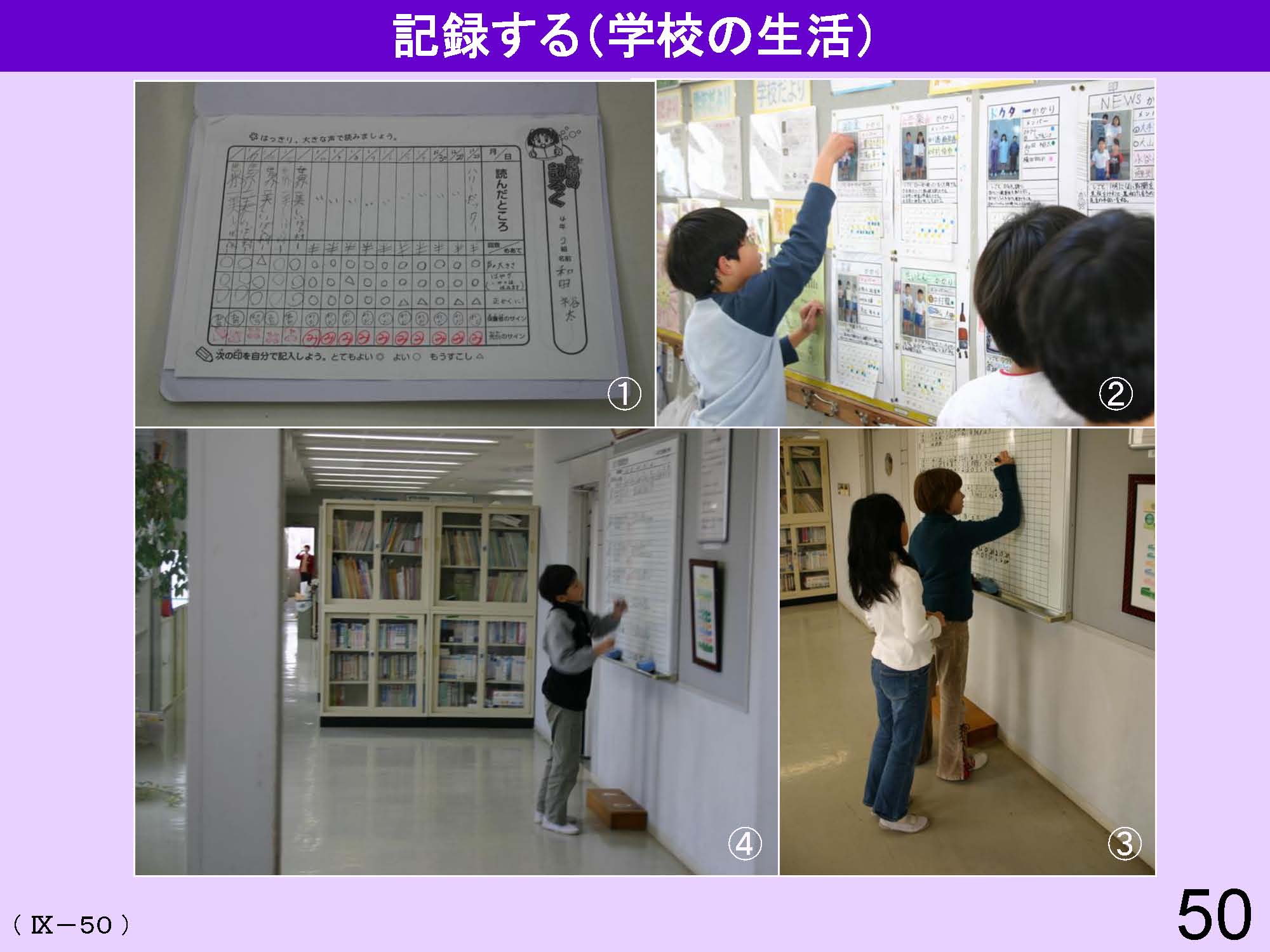 Ⅸ　学校の生活と文化